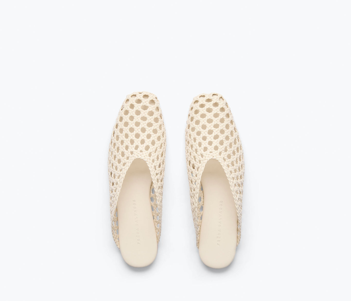 FREDA SALVADOR ETTA WOVEN ANKLE LACE-UP FLAT
