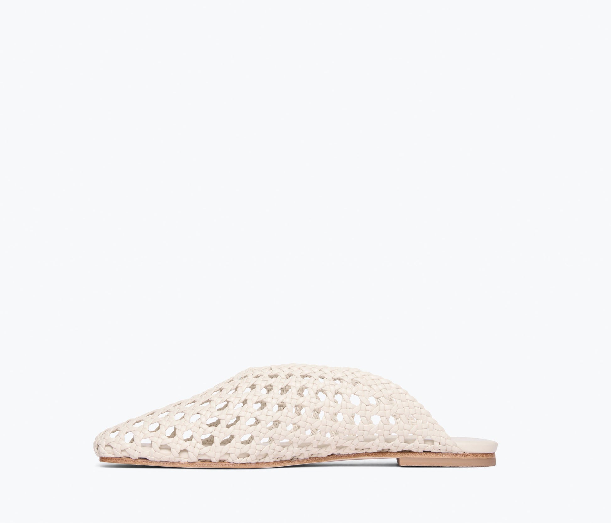 FREDA SALVADOR ETTA WOVEN ANKLE LACE-UP FLAT