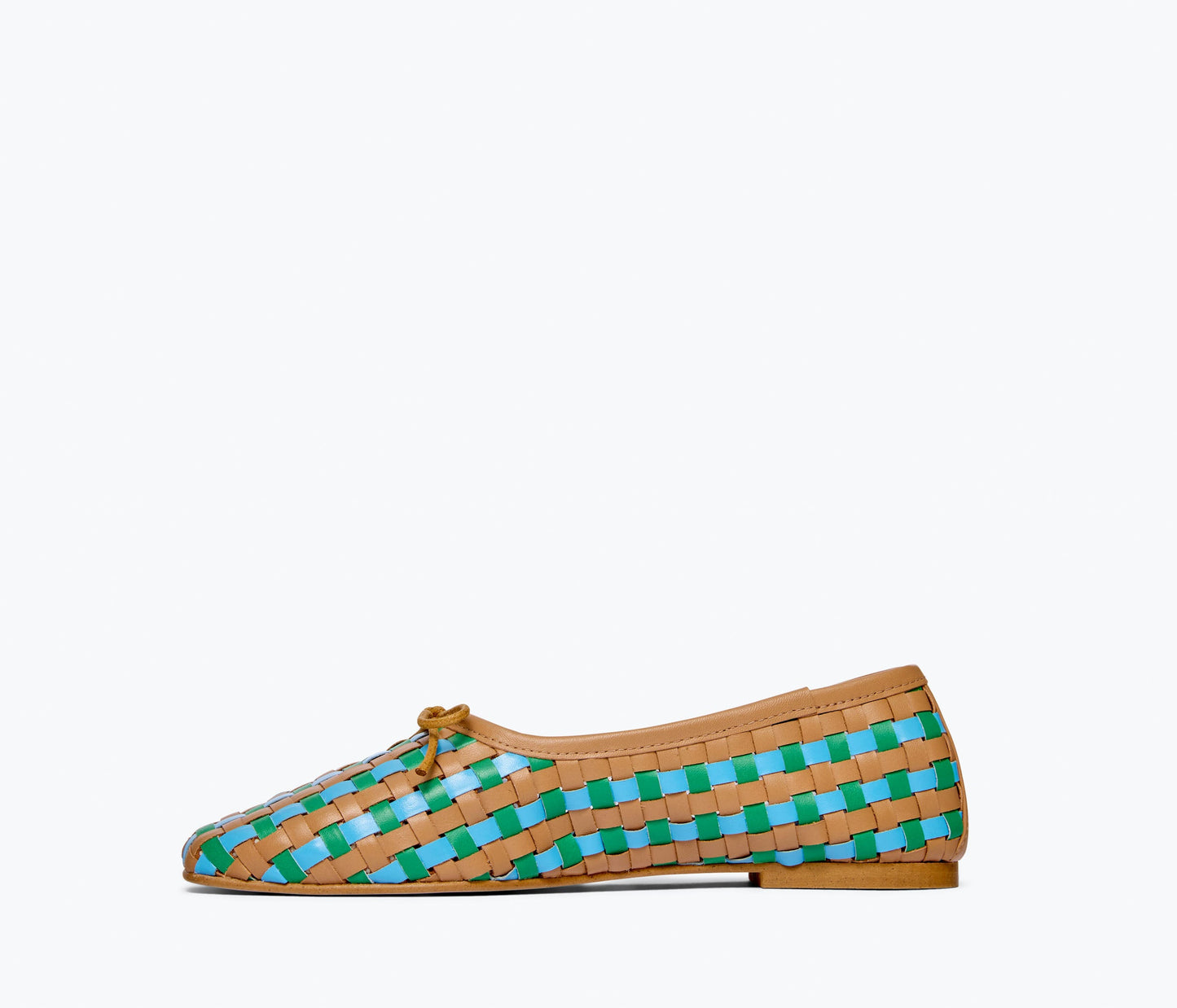 FREDA SALVADOR JADA SQUARE TOE BALLET FLAT