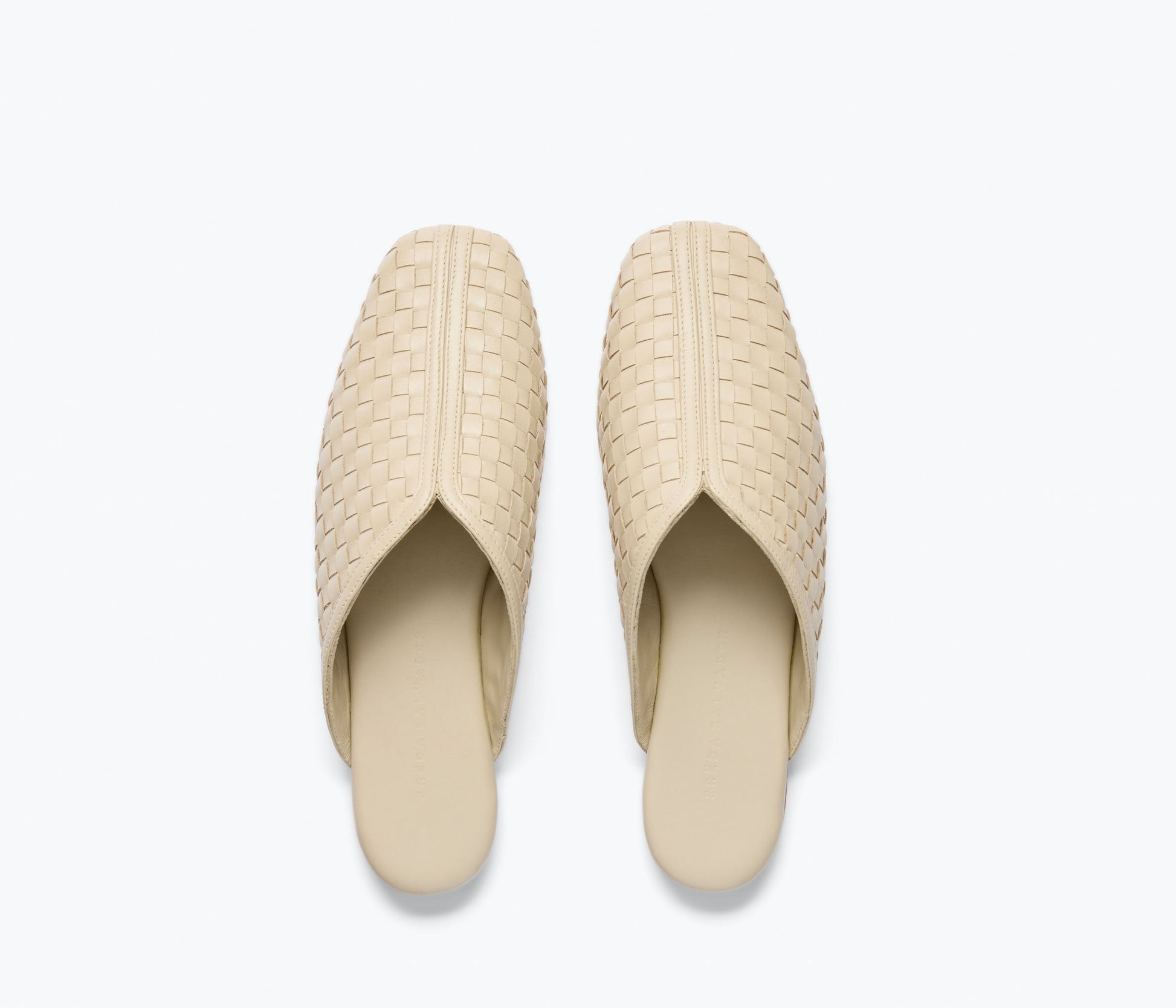 FREDA SALVADOR SAANVI WOVEN LEATHER SLIDE