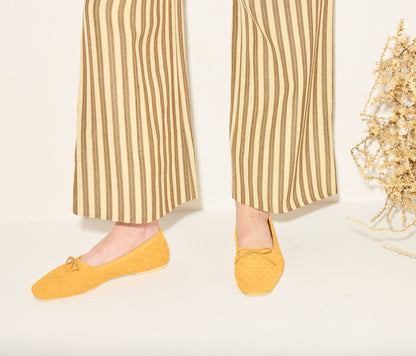 FREDA SALVADOR JADA SQUARE TOE BALLET FLAT