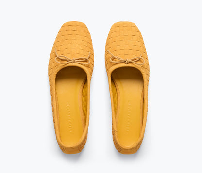 FREDA SALVADOR JADA SQUARE TOE BALLET FLAT