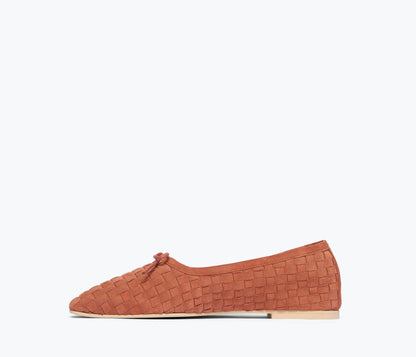 FREDA SALVADOR JADA SQUARE TOE BALLET FLAT