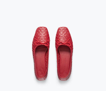 FREDA SALVADOR JADA SQUARE TOE BALLET FLAT