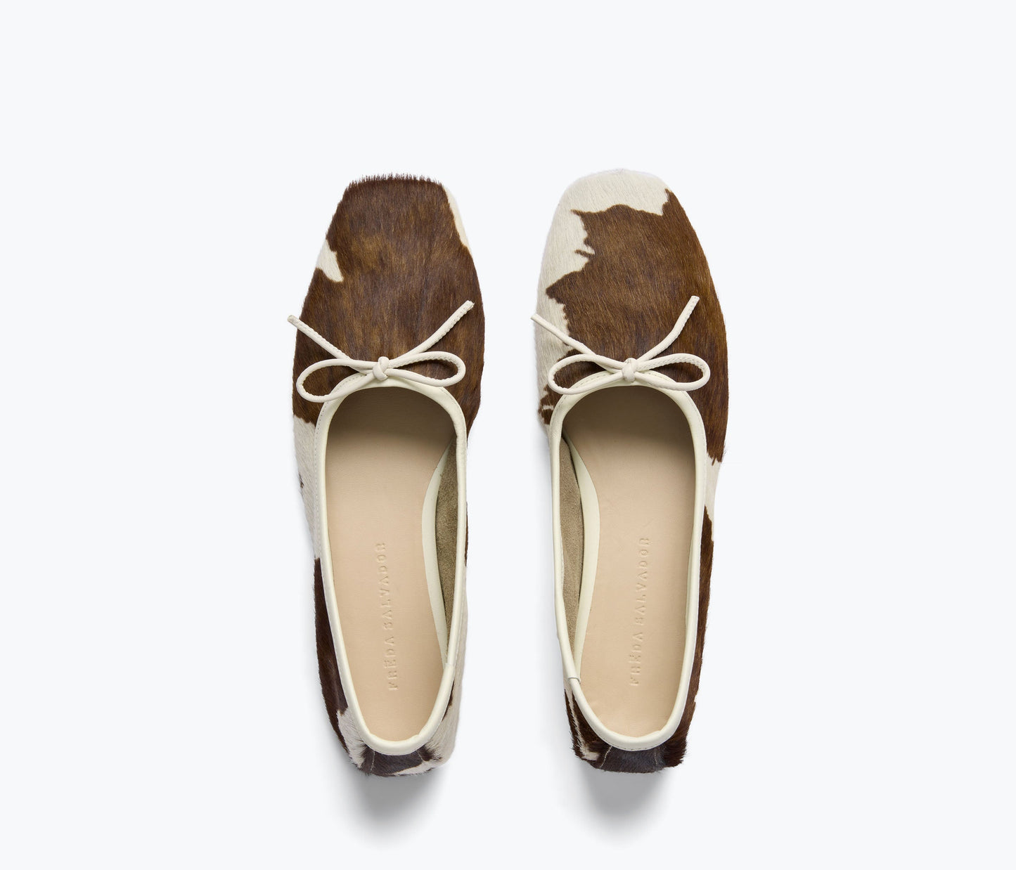 FREDA SALVADOR JADA SQUARE TOE BALLET FLAT