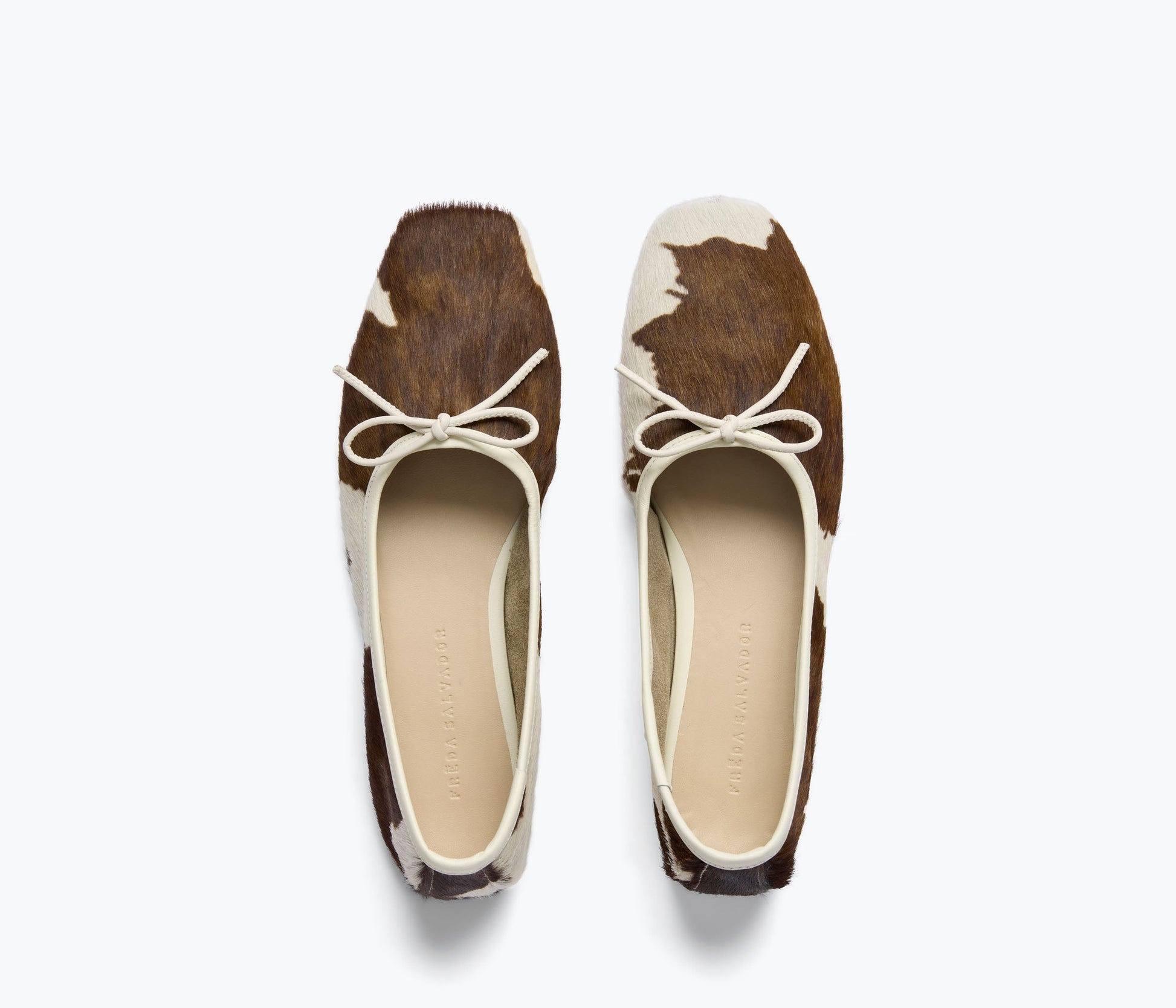 FREDA SALVADOR JADA SQUARE TOE BALLET FLAT