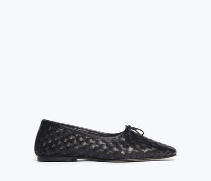 FREDA SALVADOR JADA SQUARE TOE BALLET FLAT