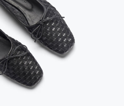 FREDA SALVADOR JADA SQUARE TOE BALLET FLAT