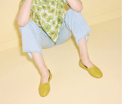 FREDA SALVADOR ROMA ROUND TOE BALLET FLAT