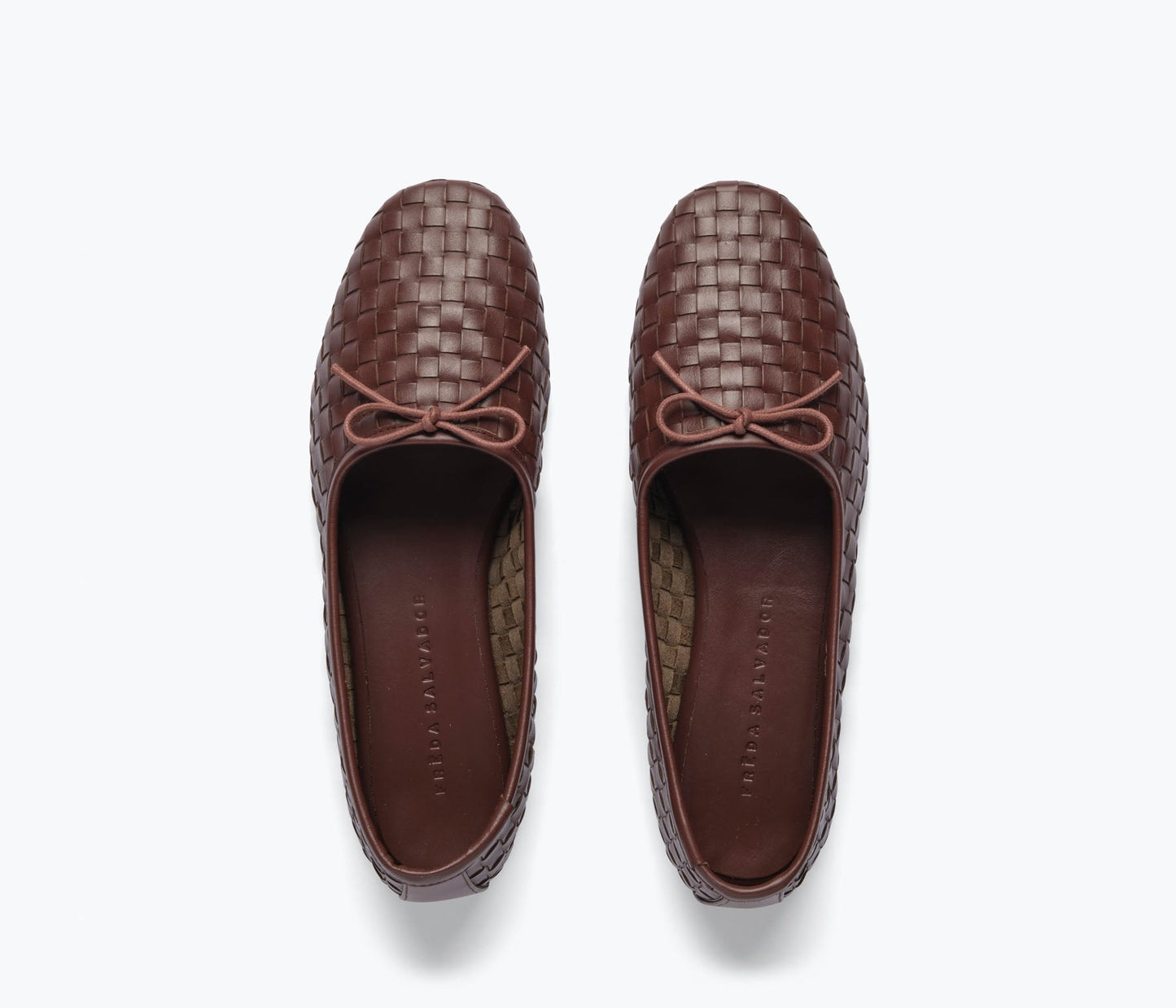 FREDA SALVADOR ROMA ROUND TOE BALLET FLAT