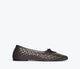 Espresso Closed Woven Calf