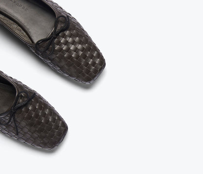 FREDA SALVADOR JADA SQUARE TOE BALLET FLAT