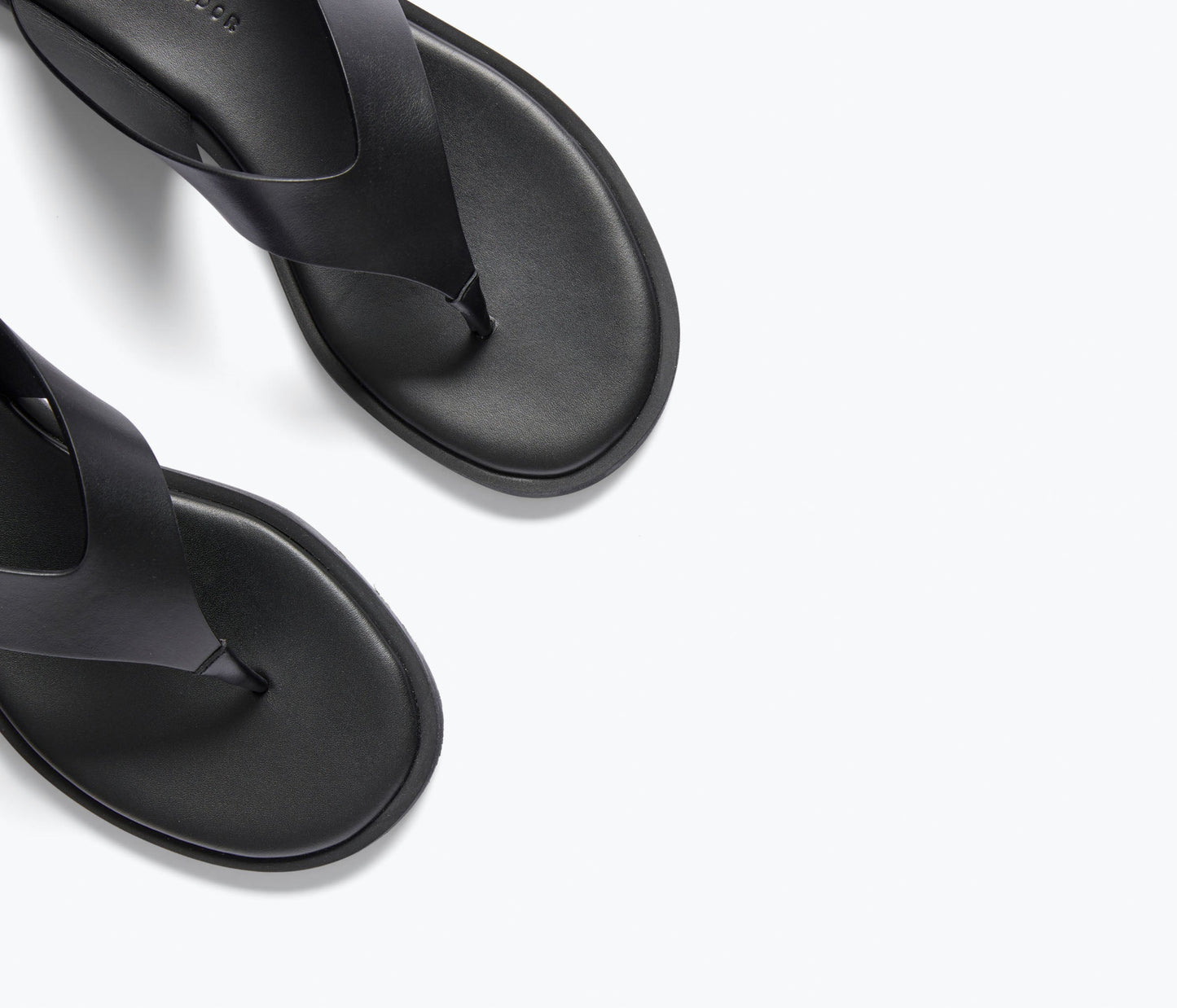 FREDA SALVADOR HALLE LEATHER THONG SANDAL