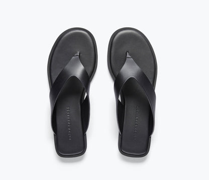 FREDA SALVADOR HALLE LEATHER THONG SANDAL