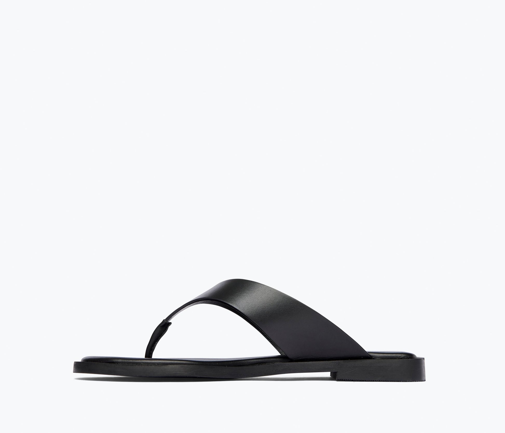 FREDA SALVADOR HALLE LEATHER THONG SANDAL