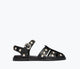 Black Calf with Studs