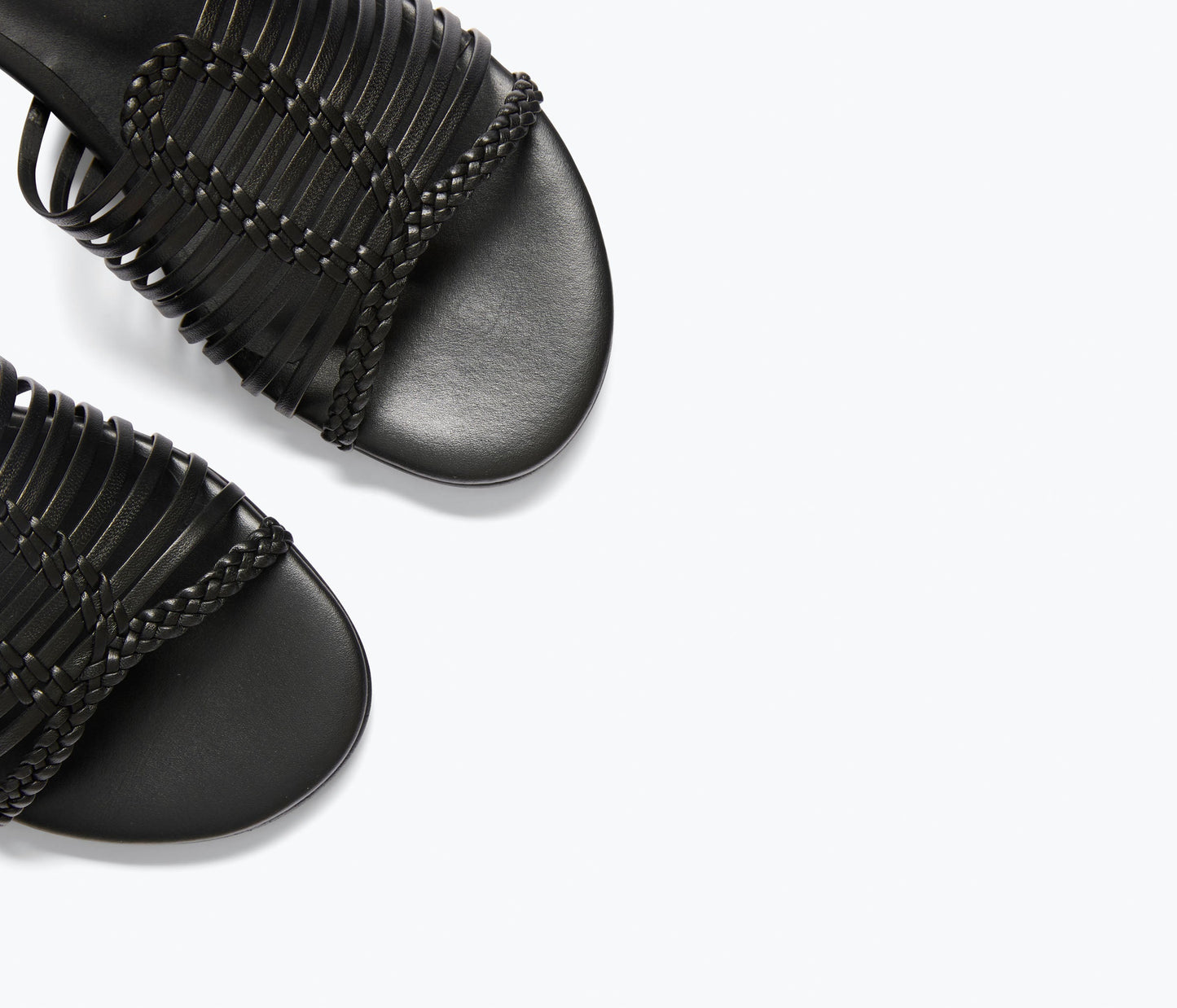 FREDA SALVADOR JUDY WOVEN BLOCK HEEL SANDAL