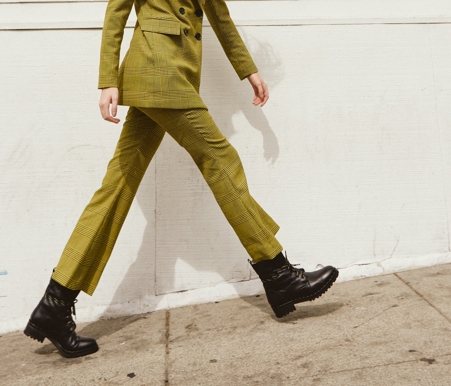 FREDA SALVADOR HIKE SHEARLING COMBAT BOOT