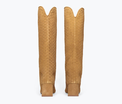 FREDA SALVADOR LENNOX WOVEN TALL BOOT