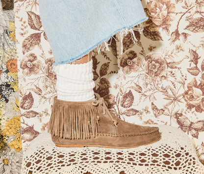 FREDA SALVADOR CAMILA FRINGE BOOTIE