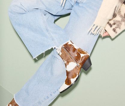 FREDA SALVADOR JOLENE WESTERN ANKLE BOOT