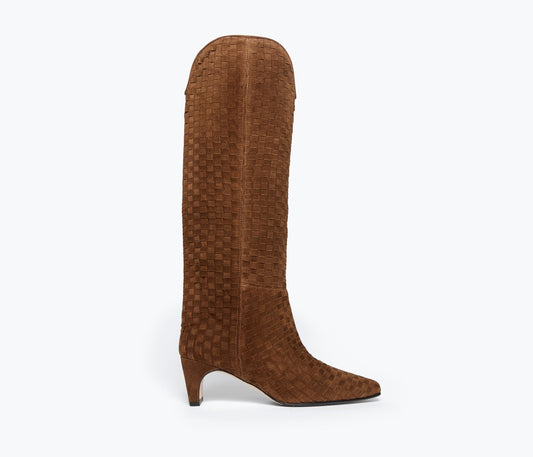FREDA SALVADOR LENNOX WOVEN TALL BOOT