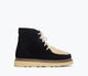 Black Suede With Shearling