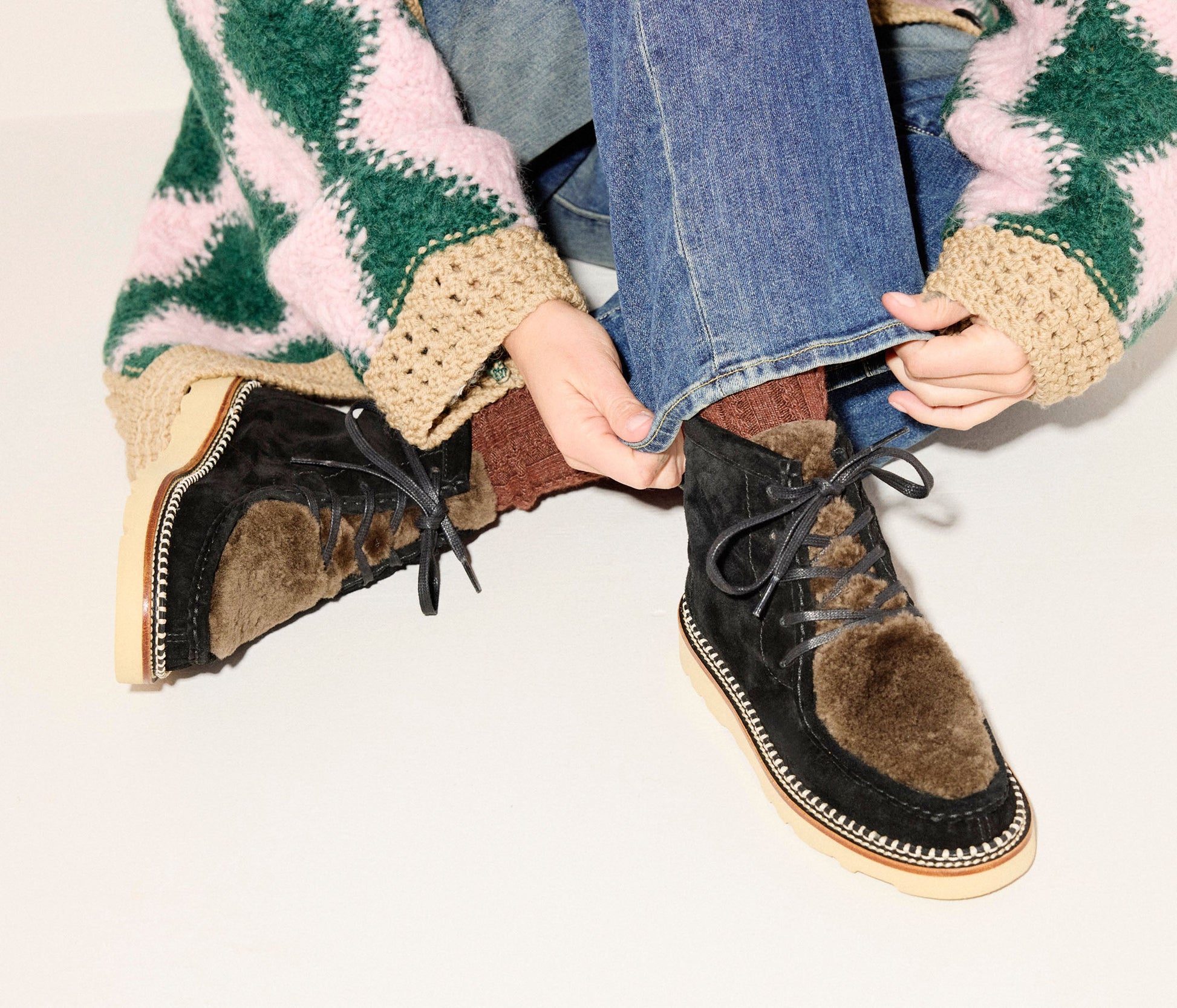 FREDA SALVADOR WINNIE MOCCASIN BOOT