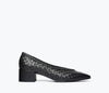 Black Woven Calf