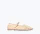 Vanilla Jacquard Mesh