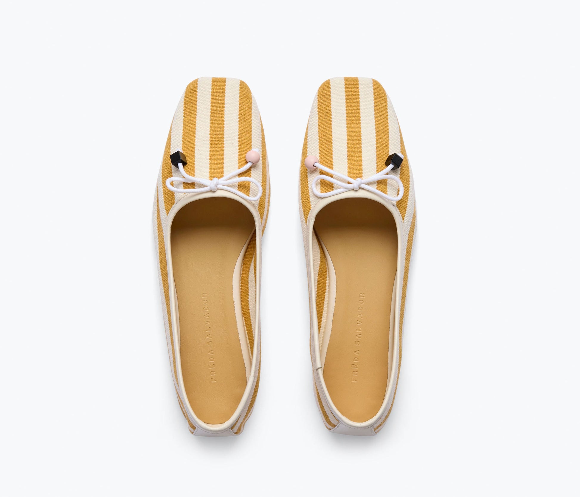 FREDA SALVADOR JADA SQUARE TOE BALLET FLAT