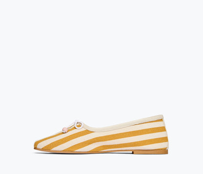 FREDA SALVADOR JADA SQUARE TOE BALLET FLAT