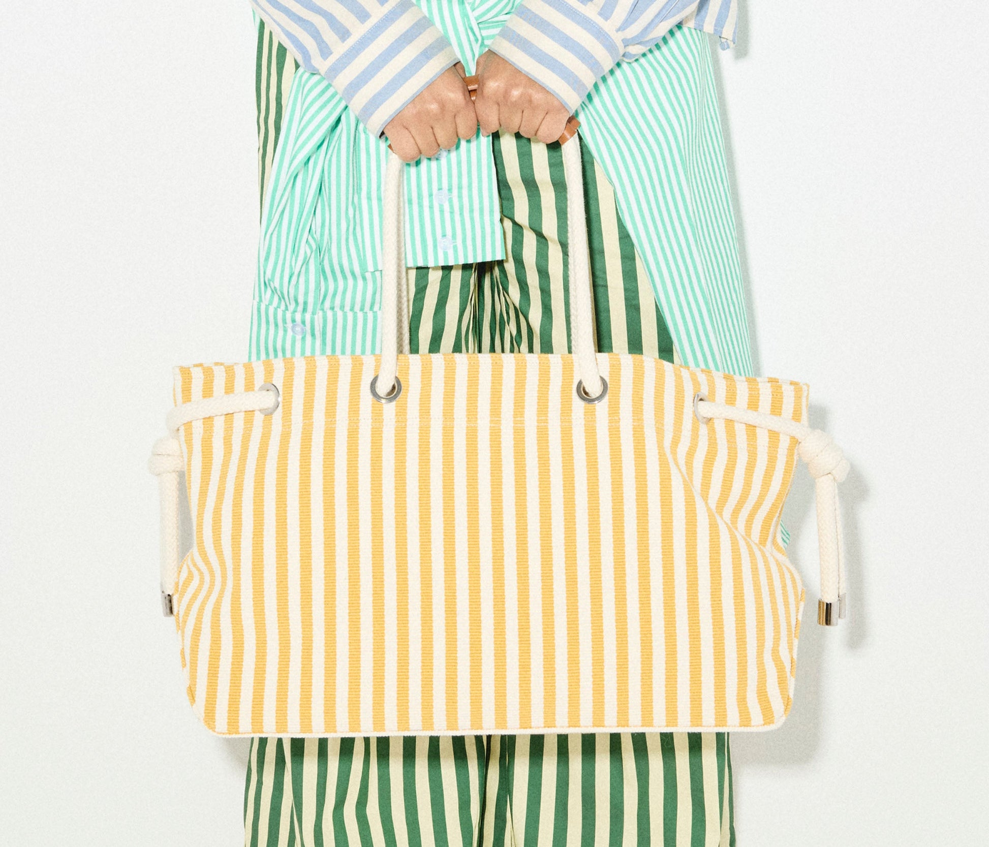 FREDA SALVADOR BIRDIE CANVAS TOTE