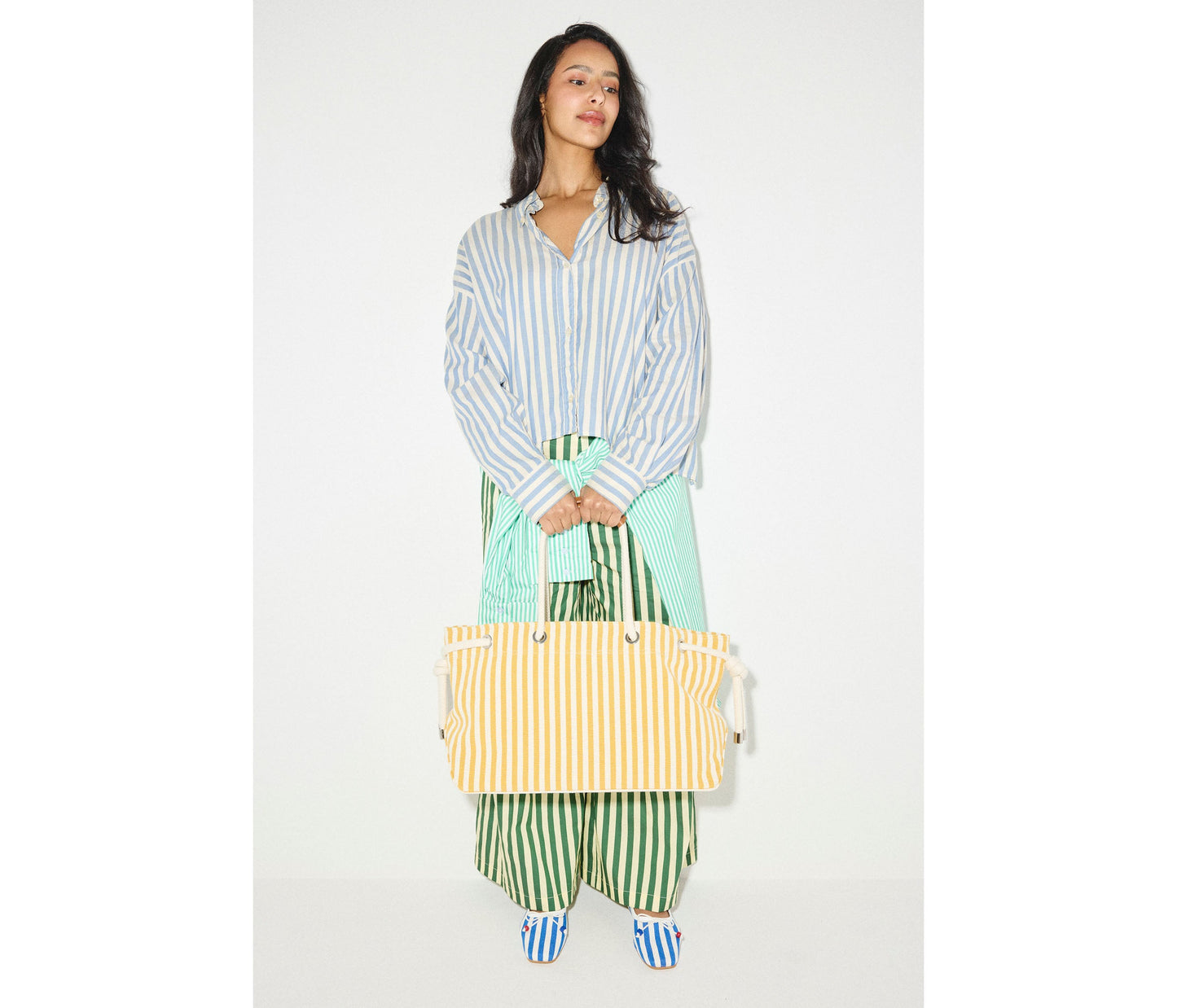 FREDA SALVADOR BIRDIE CANVAS TOTE