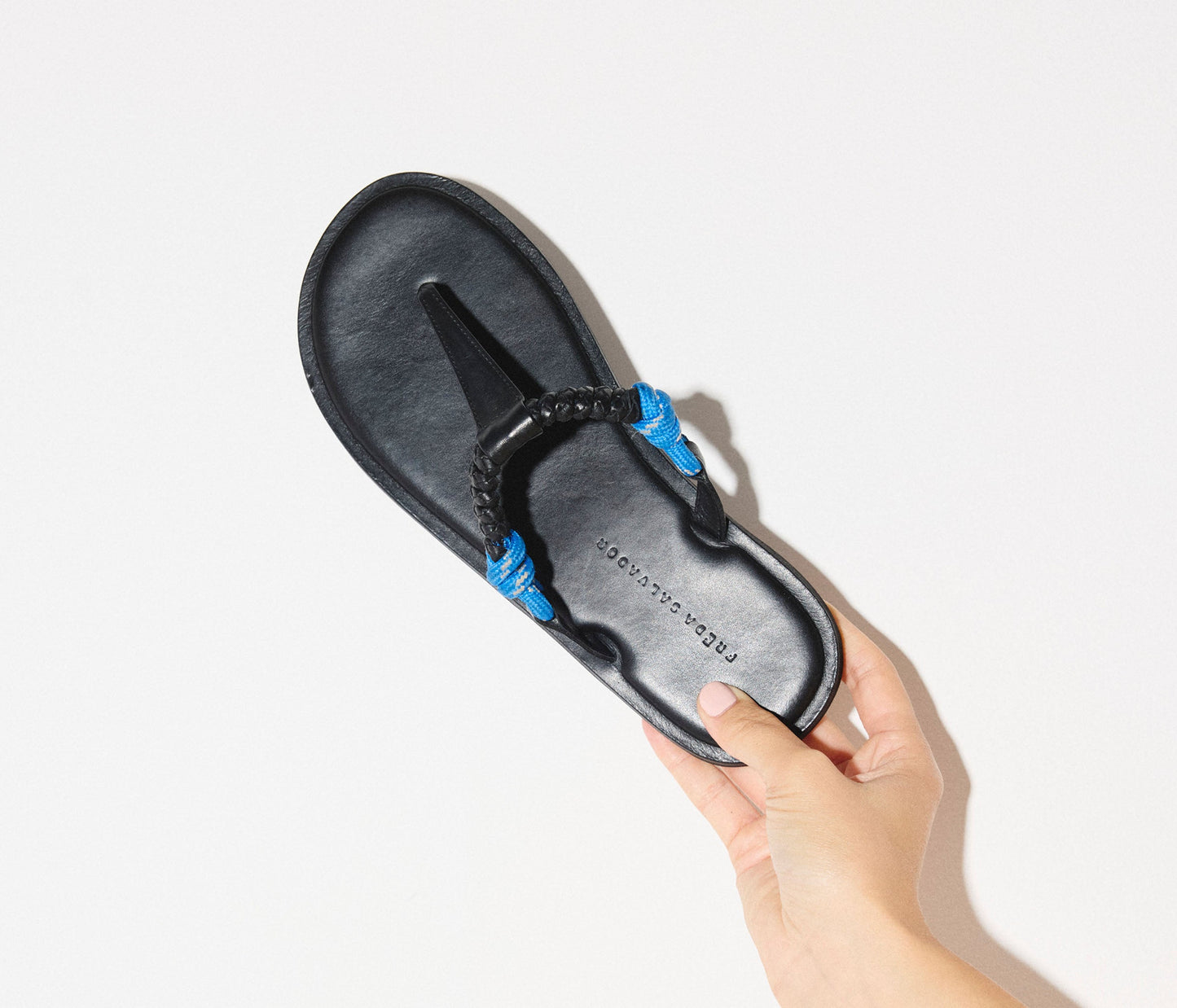 FREDA SALVADOR SELAH ROPE THONG SANDAL