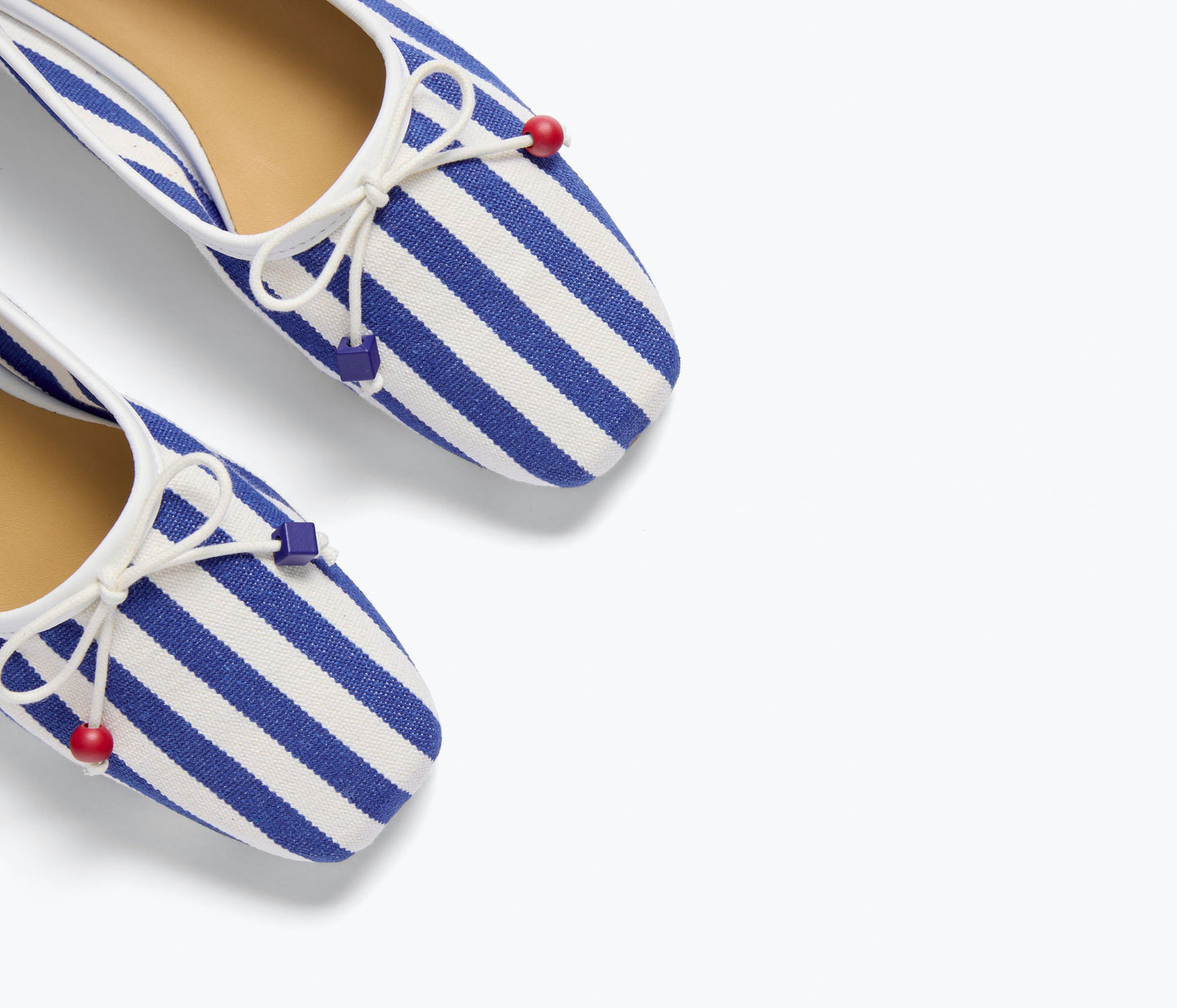 FREDA SALVADOR JADA SQUARE TOE BALLET FLAT