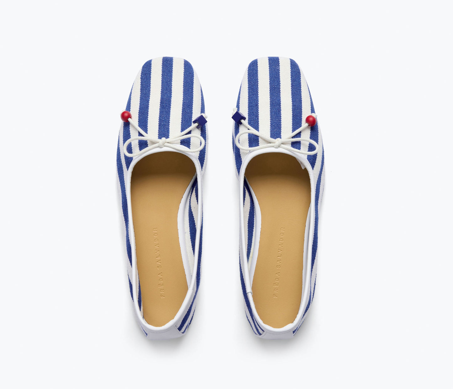 FREDA SALVADOR JADA SQUARE TOE BALLET FLAT