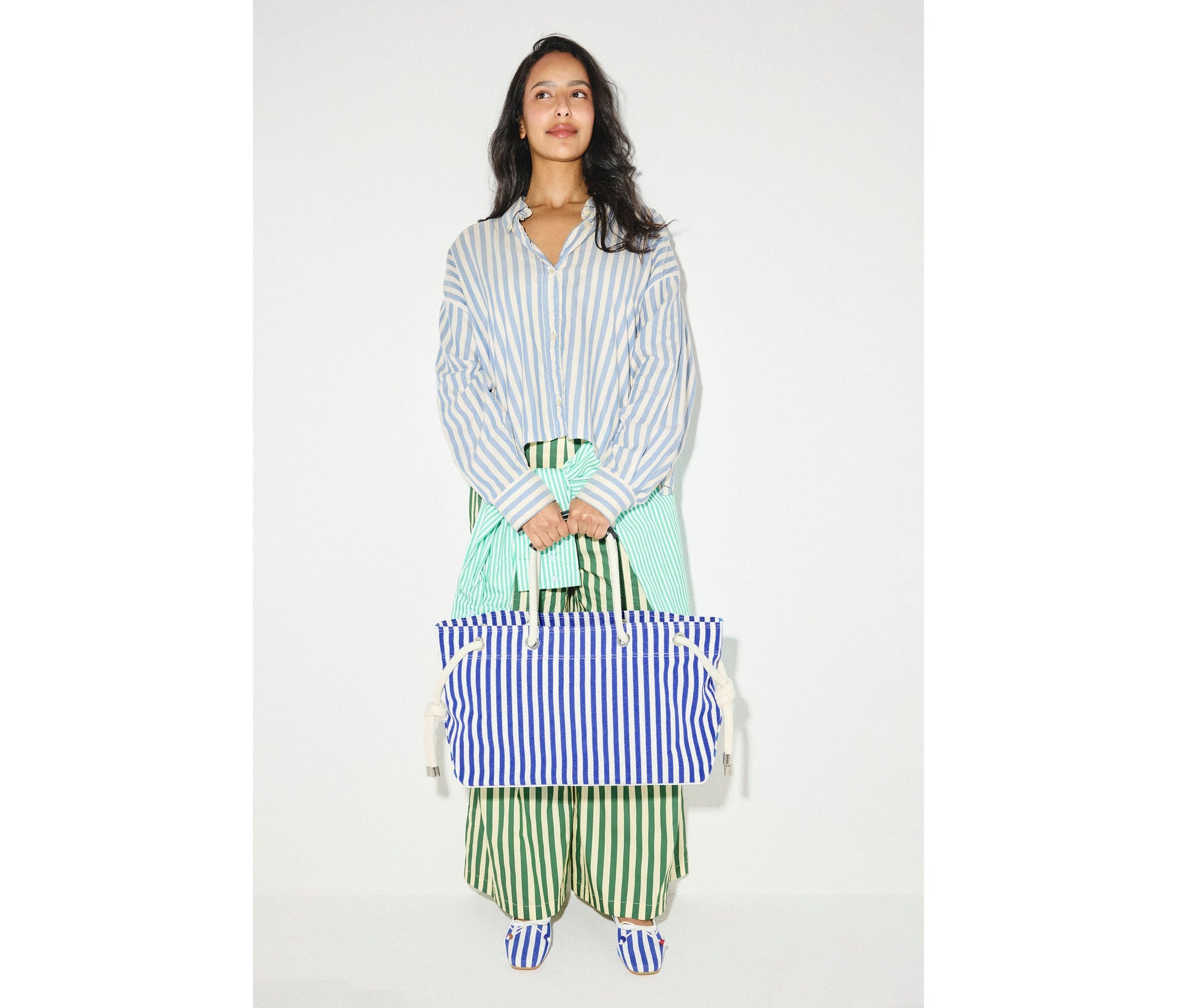 FREDA SALVADOR BIRDIE CANVAS TOTE