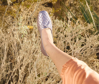 FREDA SALVADOR JADA SQUARE TOE BALLET FLAT