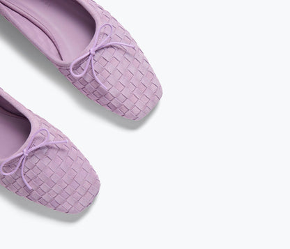 FREDA SALVADOR JADA SQUARE TOE BALLET FLAT