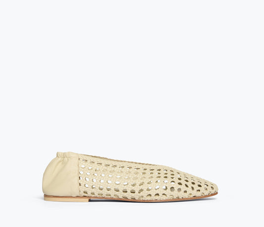 FREDA SALVADOR RILEY OPEN WEAVE BALLET FLAT