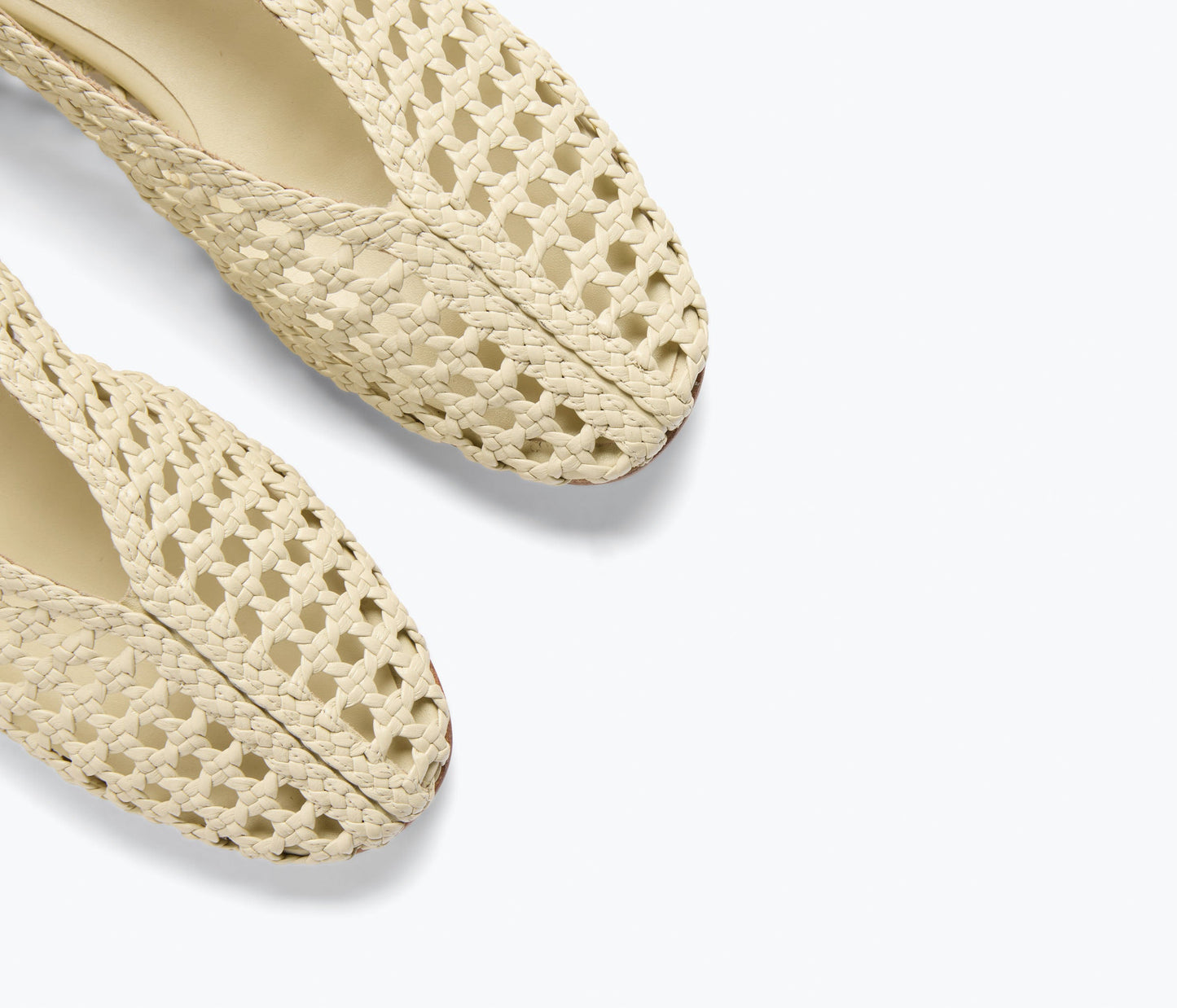 FREDA SALVADOR RILEY OPEN WEAVE BALLET FLAT