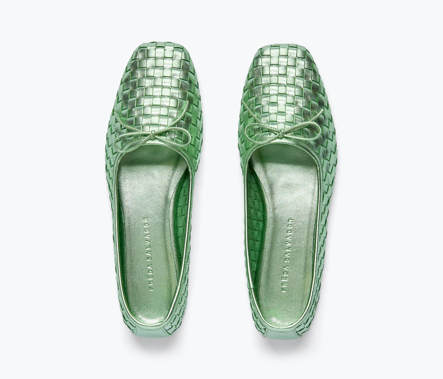 FREDA SALVADOR JADA SQUARE TOE BALLET FLAT