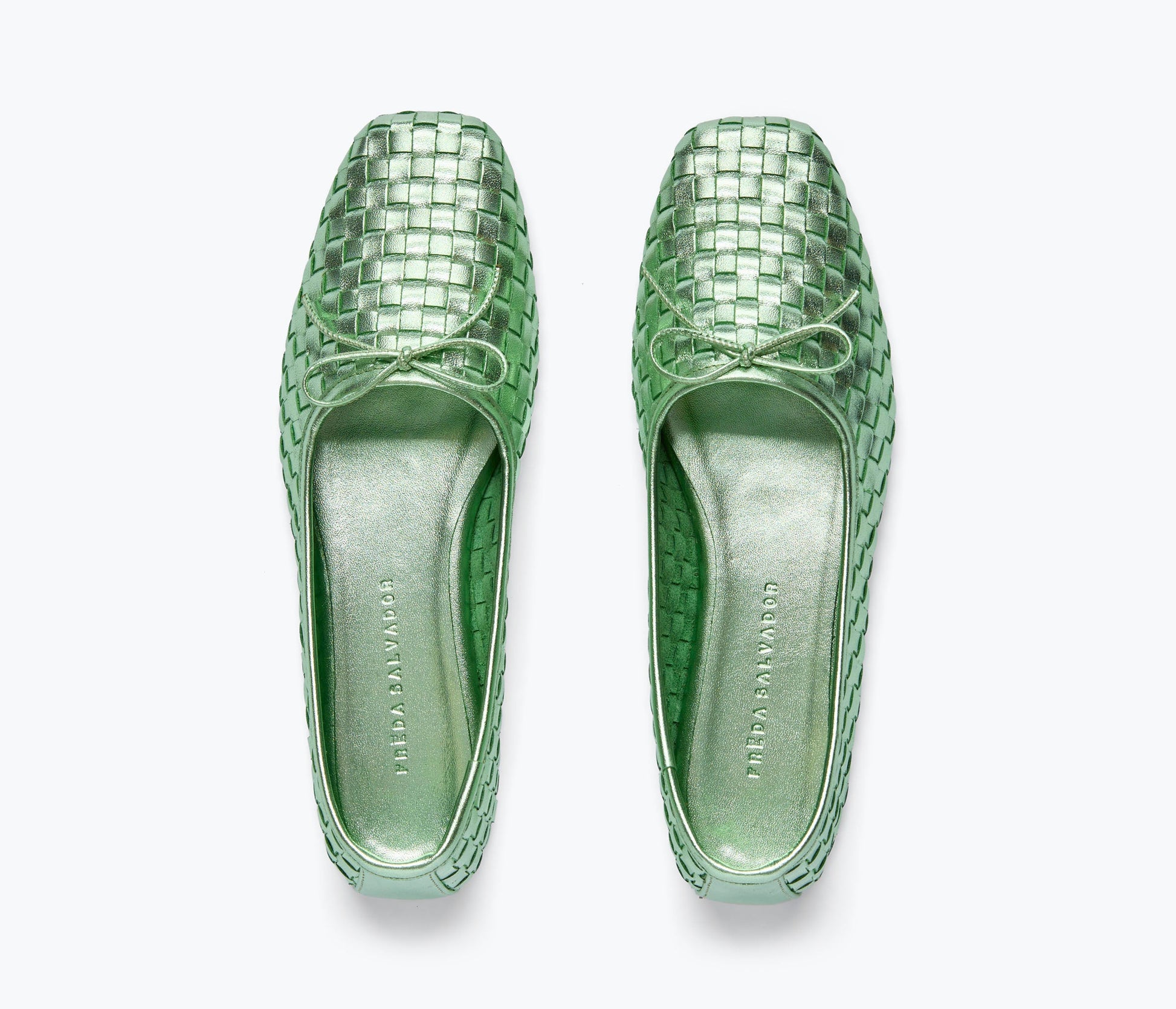 FREDA SALVADOR JADA SQUARE TOE BALLET FLAT