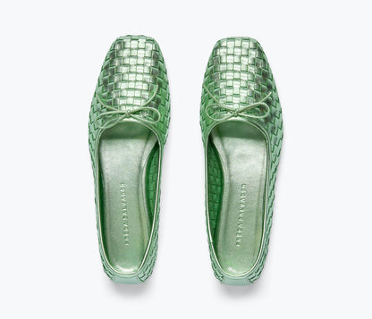 FREDA SALVADOR JADA SQUARE TOE BALLET FLAT