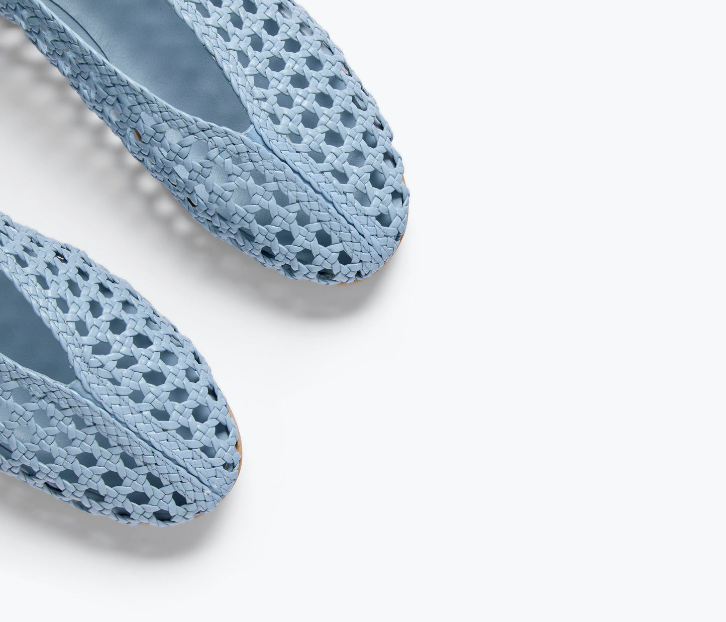 FREDA SALVADOR RILEY OPEN WEAVE BALLET FLAT