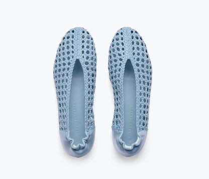 FREDA SALVADOR RILEY OPEN WEAVE BALLET FLAT