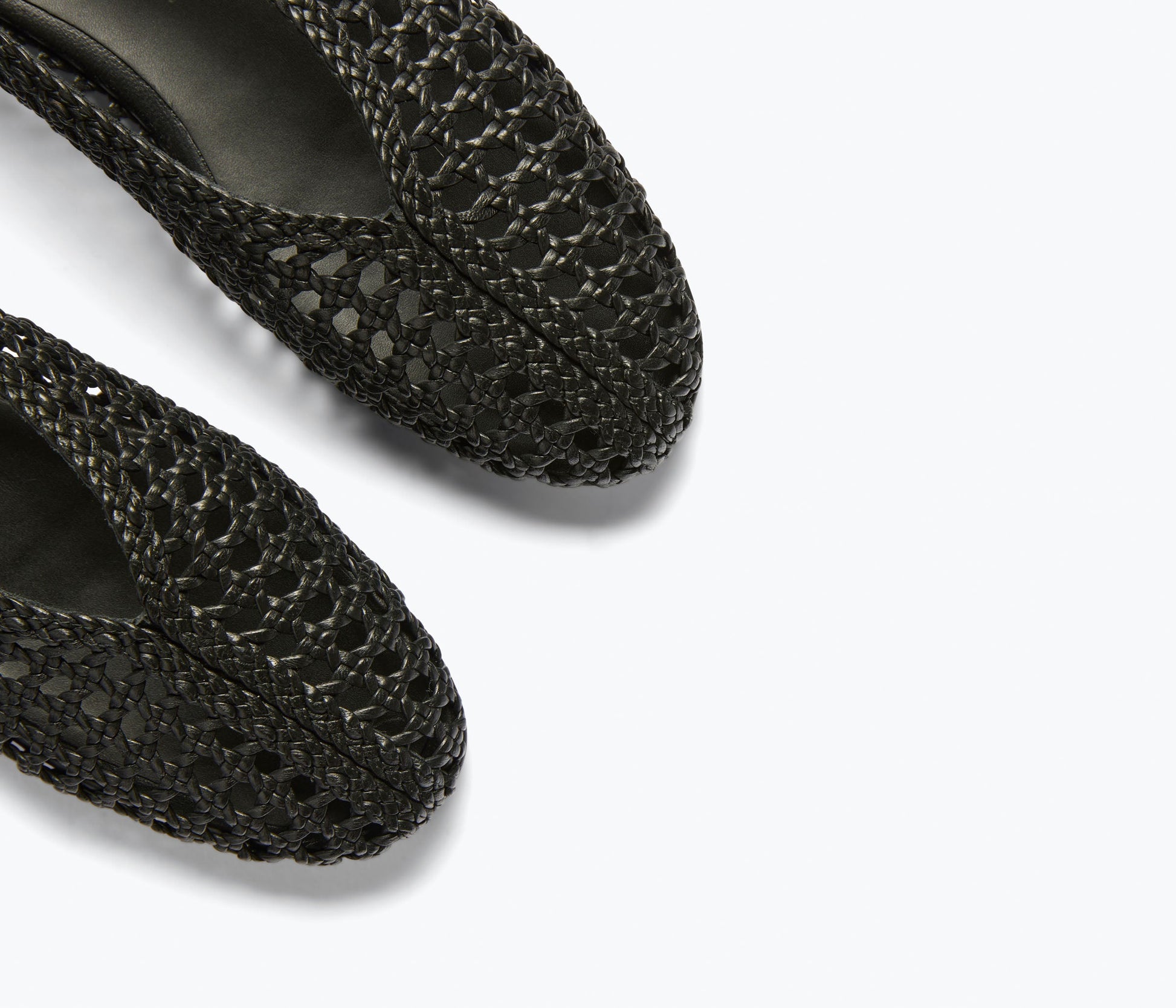 FREDA SALVADOR RILEY OPEN WEAVE BALLET FLAT
