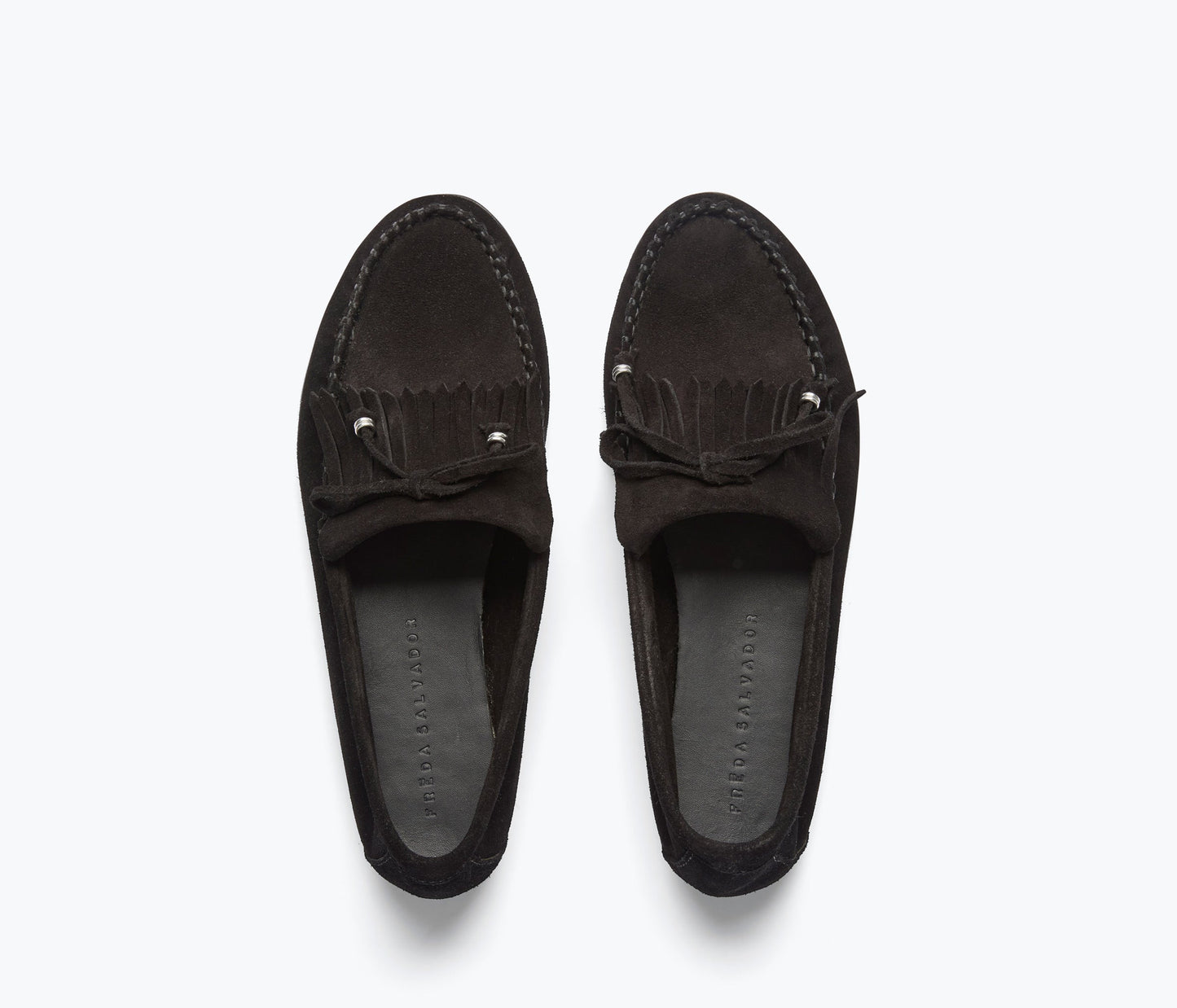 FREDA SALVADOR CELESTE FRINGE LOAFER