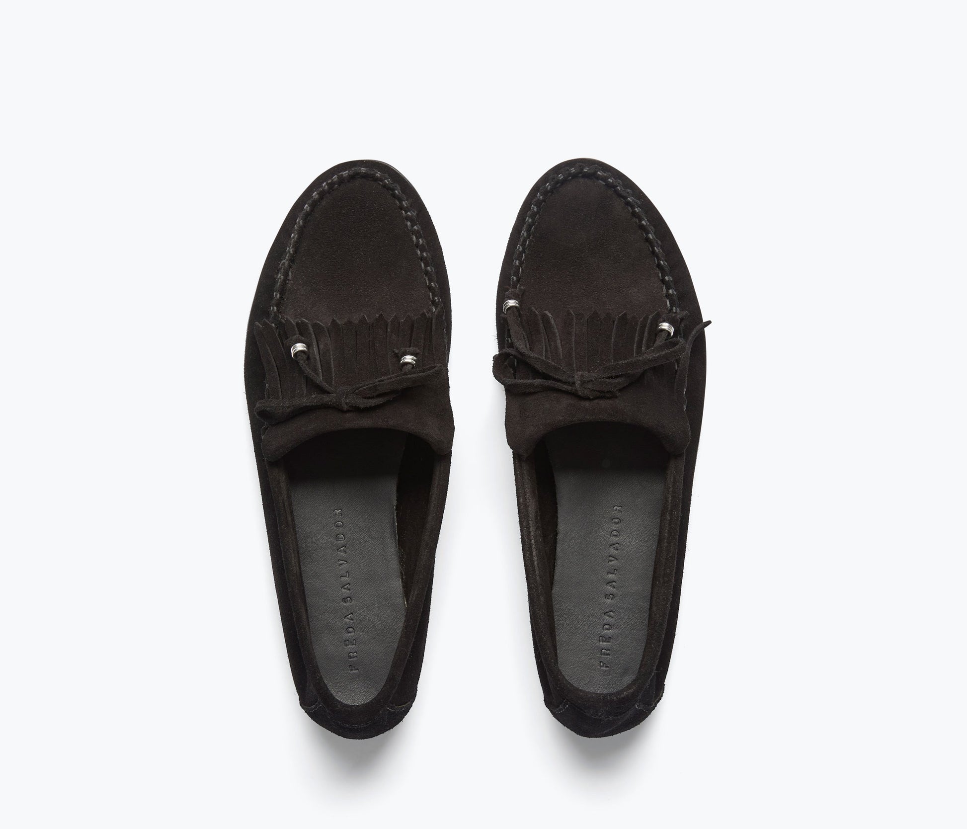 FREDA SALVADOR CELESTE FRINGE LOAFER